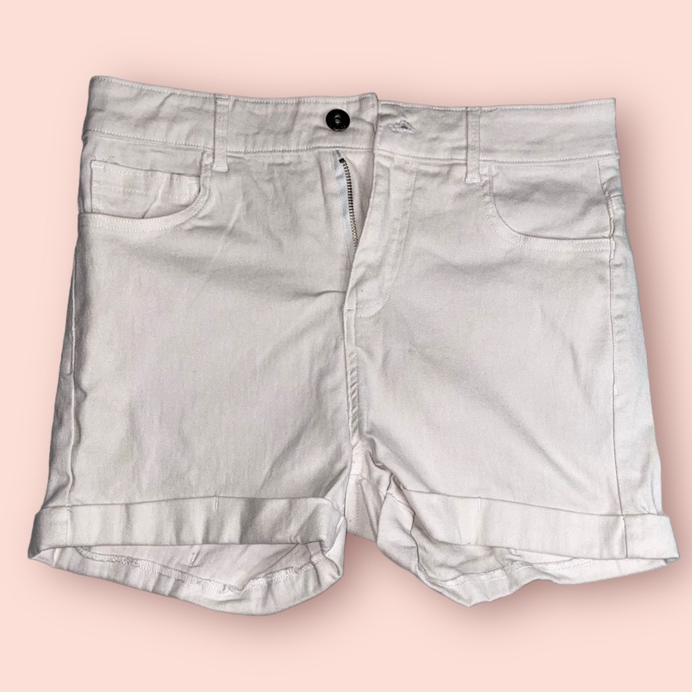White Shorts